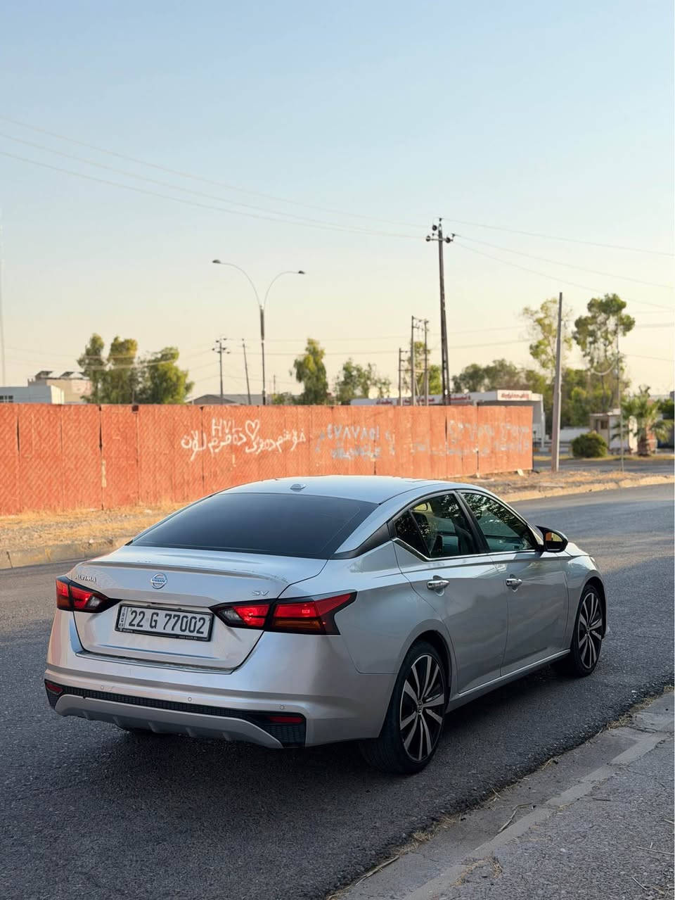 للبيع التيما SV 
موديل 2021 
سعر 133
الون سلفر 
تحكم ستيرن 
تثبيت سرعه 
ماشيه 64 
رادار 360 درجة 
حجر بلادي 
كاميرا خلفي 
تبريد ثلج 
كير مكينه بشرط 
حداديه جديد 
تايرات جديد 
بصمه تشغيل 
بصمة ابواب +صندوق 
بجم كبس 
حادث السياره 2مکان PDR
بدون صبوخ 
ارباک سيستەم
*********** أربيل, العراق
