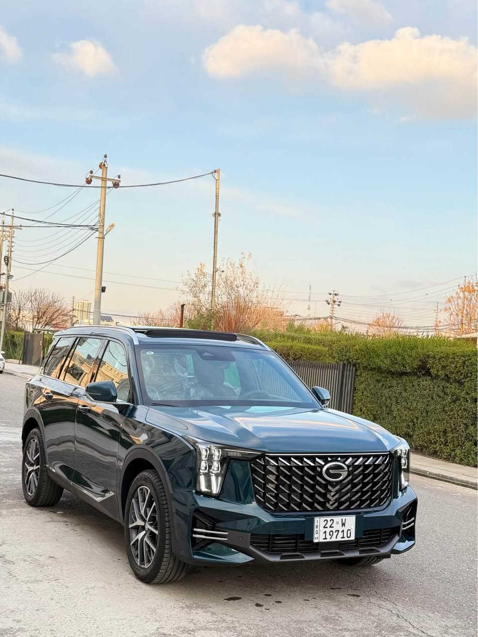 GAC  GS 8 
موديل 2025 
‎🔥 سعري 272  وةرقةي 🔥 
فول فول موسافات 
  دةبل اكسل واتا 4.4 AWD 
سةلاجة واتا ساردكةرةوة 
رةقم كراوة بة ناوي خؤم 
رةنگ كةسكي تؤخ ناويشي كةسكة 
سيارةكةي صفر كم مةتر هيج نةرؤيشتي 
بانؤراماي 
شاشة گةورة 
بةسمة دوو دةرگا بةسمة 
دوو گوشين كارةبا 
ويل گةورة 
مكينة 20T  تؤربؤي 
سيارةكةي عايلى 7 نةفري 
زةماني 10 سال لةكةل 
ئؤتؤ هؤلد 
تةبريد مةركةزي  
بينج كاميرة 5 360 پلة 
گيج الكترؤني 
 گوشين سارد گةرم 
سوندق شافت كارةباي 
شغال 
زةماني فةرمي شريگة GAC لةكةل 
هةر جي موسافات دةوي لة سيارةكة داية 
هةوليرة 
رةقم تةلةفون ***********__*********** أربيل, العراق
