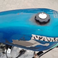 تانكي موتوسيكل • أزرق • شط العرب الجزيرة