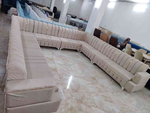 ⚜️👑 مجمع ابو بلاش للاثاث 👑⚜️.
وصلت حاويه تخم ديوان جديد 17مقعد خشب بلوك اسود ضمان سنتين السعر 550
جميع اللوان متوفر مختلف المديلات والقياسات صار عنده مراوس القديم بالجديد صار عدنه نضام القصد📌 العنوان كربلاء طريق الحر مجاور معمل الثلج  مقابيل الاتحاد الرياضي اي ستفسار الاتصال  يوجد واتساب 👈***********👉👈***********👉
