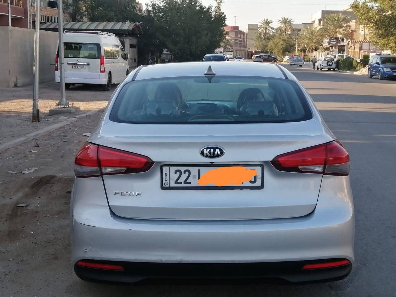 ***********
كيا فورتي 2017 كلين مكفولة من الحادث والصبغ
ايرباك سليم بلادي
محرك ٢٠٠٠ دوش لوووك مامفتوح
رايدهة ب 127 ورقة وبيهة مجال
شاشة كبيره، كاميرا دوارة
تحكم ستيرن جهتين
بلوتوث حاكية موبايل
سيارة جدا جديدة وبدون أي نقص والحمد لله
رقم أربيل باسمي السيارة تحويل مباشر ثاني يوم
تريد صور أمريكا راسلني على الواتس اب *********** بغداد, العراق
