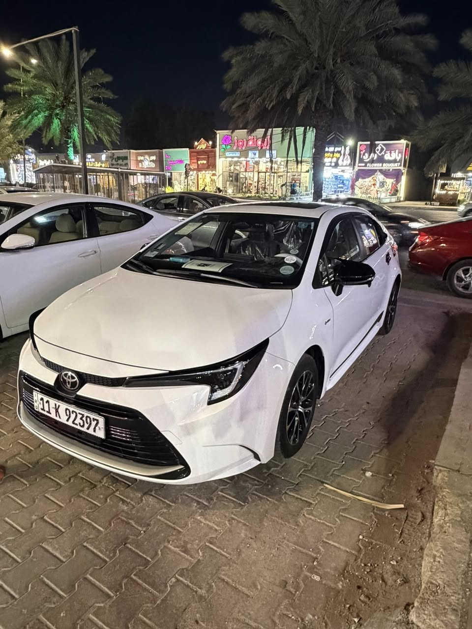 كورلا 2025 هايبرد وبانزين بلاك اديشين S بعدها على وضع الزيرو 
كفاله عامه فول موصفات 
محرك 1800

لون أبيض صدفي 

فتحة سقف سلايد روف 

رادار أمامي 

تحديد مسار 

سايد بريك دكمه 

تبريد قطعتين 

ومعروفه الموصفات مال S

السياره بأسمي تحويل ثاني يوم مباشر

*********** 
السعر 170$ وبيها مجال
