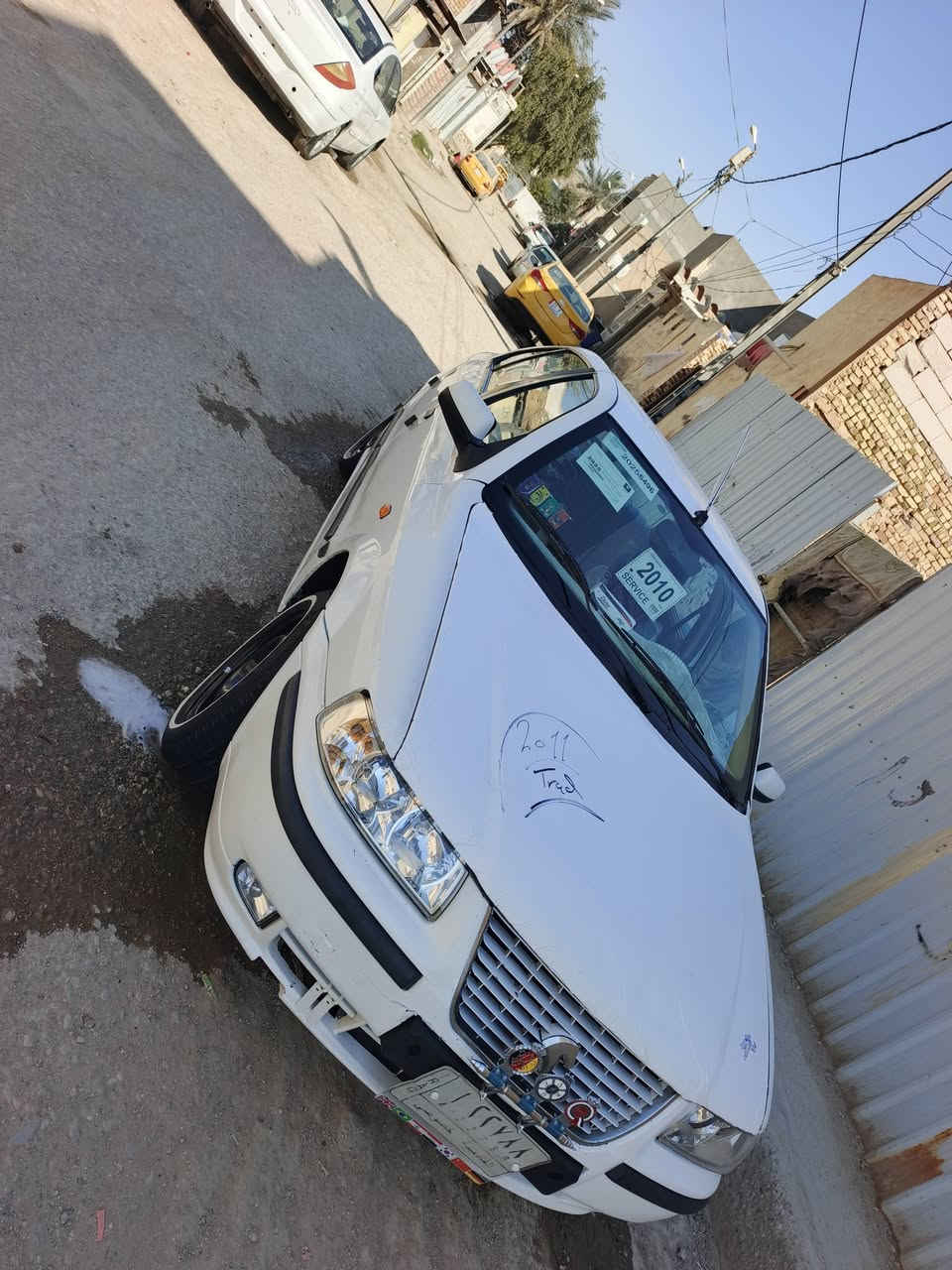 السلام عليكم ورحمه الله وبركاته سمند للبيع او مراوس 2010 الرقم قادسيه مميز سنويه ساقطه سنه علي ابيع انجليزي سياره مكينه و كير وحداديه وتخم تاير ابو الخطه كهربائيات كلها شغاله السياره فقط بيها جاملغ أمامي تبديل سياره جاهزه من كل شيء سياره قبل للشارع جاهزه سياره خياسات مسوايات والشراي بي خير ويتدلل السياره شاشه سماعات كله شغال الاستفسار على هذا الرقم ***********
