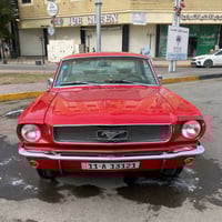 موستنك موديل 1964 محرك 6 سلندر دوش كير 700 سياره جاهزه للاخير اربع ويا...