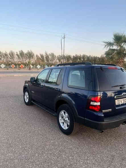 سلام عليكم
فورد اكسبلور موديل 2007 
حادث باب خلفي فقط 
ايرباك سليم 
شرط كير محرك مامفتوح
رقم اربيل شرط تحويل  
مواصفات
تبريد قطعتين 
كشن كهرباء 
نظام Abs 
كاميرا خلفية
شاشة كبيرة 
نضام فور ويل
داخلية لونين 
السعر95 وبي مجال 
للأستفسار ***********
