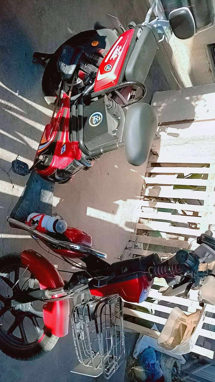 دراجه شحن البيع سعر 4000 وبيه مجال  مكاني زعفرانيه 
دراجه جديده الله شاهد 
***********
