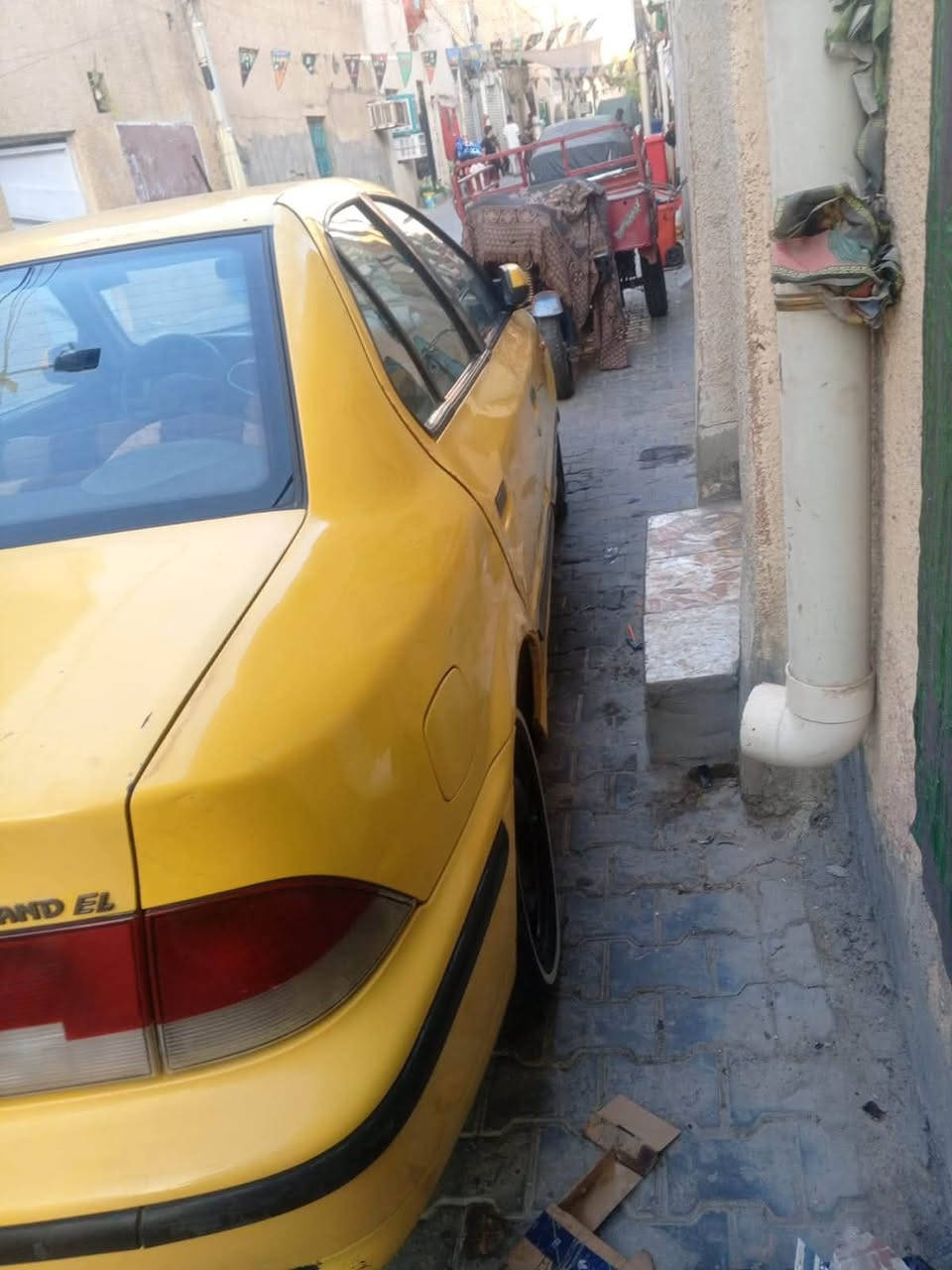 سلام عليكم سمند لبيع موديل ٩مكينه بيه خيط مكينه فرنسي كير خير من الله تبريد ثلج ضربه جاملغ خفيفه تايرات تخم سعر ٢٢وبيه مجال ***********هاذه رقمي
