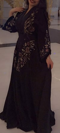 فستان حرير • ملبوس مره • قياس ٤٢