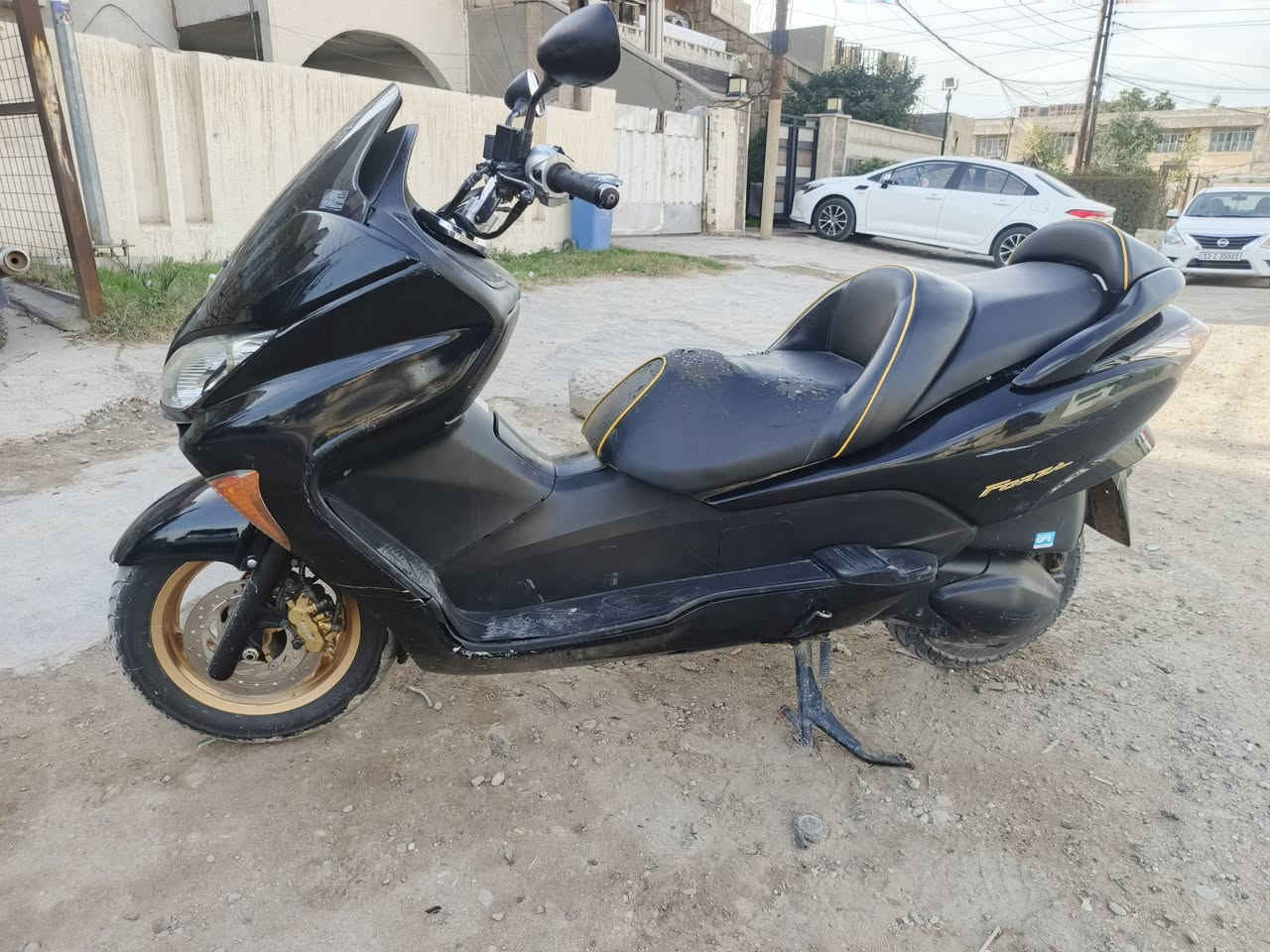 #مكلف_بالنشر
فورزا 09 كرستال لون اسود كير ملغي شرط معدل ١٤٠ 
دراجه نضيفه وكامله مابيها نقص 
ويل ذهبي علايم ذهبيه دبلات اصفر فجوج ذهبيه 
كيرها بيها اذا تريد ترجعه 
نضافتها ٨٠٪ 
السعر مليون و١٥٠ 
بغداد الدورة البعيثه 
‏‪‏‪***********‬‏
