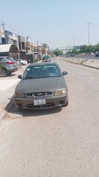 اكسنت فرنا موديل ٢٠٠١ مصبوغه عام سعر ٤٢ تبريد كامل بس مايشتغل رقم بغدا...