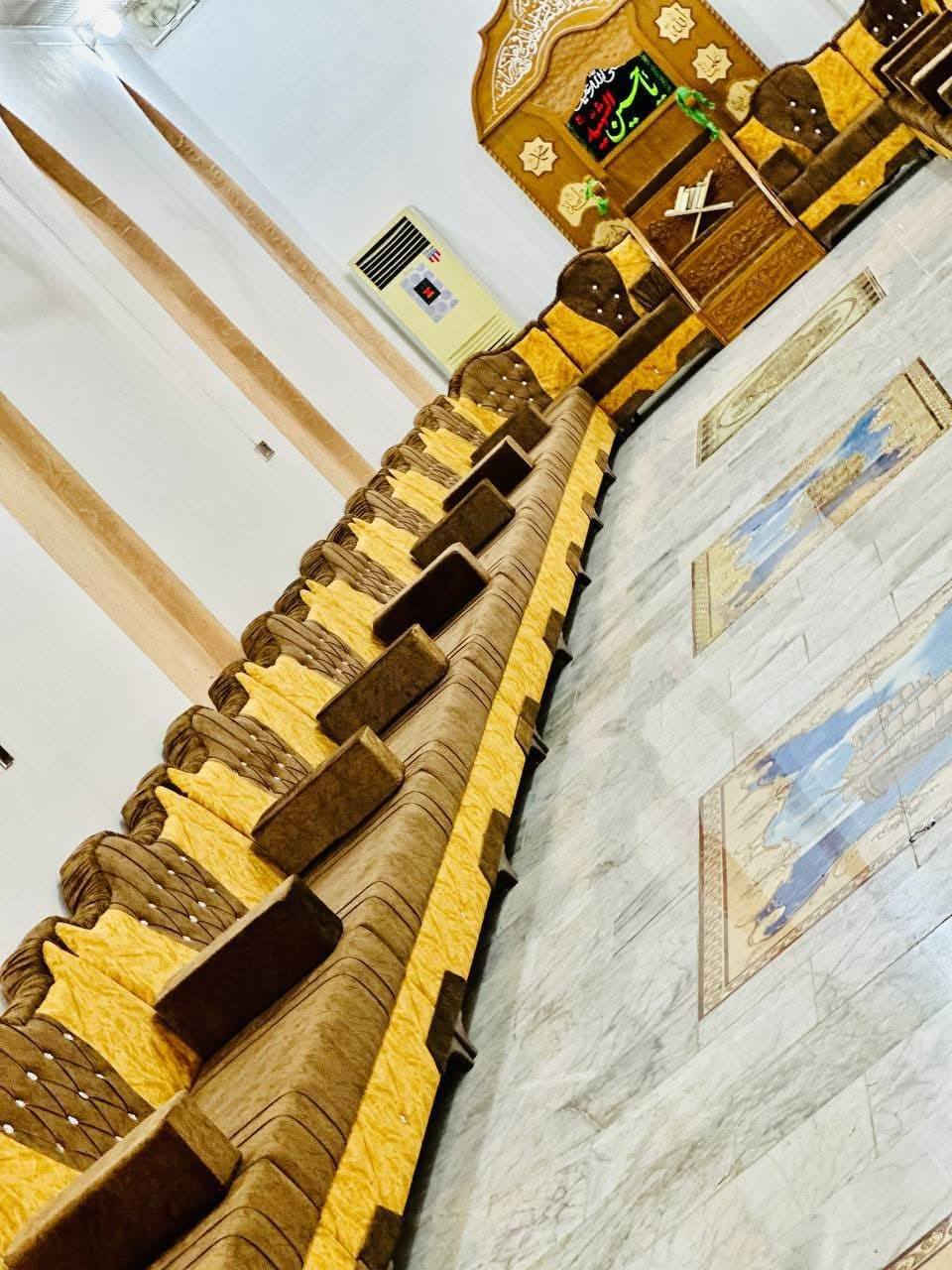 اللهم صلى على محمد وال محمد
عرض خاص من جمعية منتظر عدنان للتقسيط المريح وبدون مقدمه  لحاملين بطاقه ماستر كارد الرافدين استقطاع إلكتروني كافه موديلات التخم والديوان 
-ضمان 5 سنوات حقيقي تفصال عراقي✅

(كل الموديلات تتنفذ حسب #قياسات الزبون وامكانية تغيير اللون)✅

١- خشب جام روسي الاصلي والتركي الاصلي
٢-الوحيدون نستخدم بلوك ١٦ ملم في الهيكل والقاعدة او مطاط حسب طلب الزبون وضمان الهيكل ٥ سنوات
٣-نستخدم اسفنج طبي مضاف له اسفنج ٣ سم بطبقة من الاسفنج الvip ضمانه ٣ سنوات
٤- طبقة بولستر طبية ٢ سم فوق الاسفنج
٥- هدية كوشات حسب عدد الامتار
٦-توجد لدينا جميع الاقمشة 
٧-توجد لدينا جميع انواع الارجل حسب الطلب(حديد خشب بلاستك)
٧- اكسسوارات التخم تركية استيراد خاص 

العنوان: الديوانية / قضاء السنية 

تتميز هذه الدواوين بشكلها المشابه للتركي وذات مقعد مريح جدا

للاستفسار مراسلة الصفحة
او الاتصال بالرقم ***********واتساب أو مراسله الحساب 
#ديوان
#تخم
#دواوين
#fortnite
#اثاث
