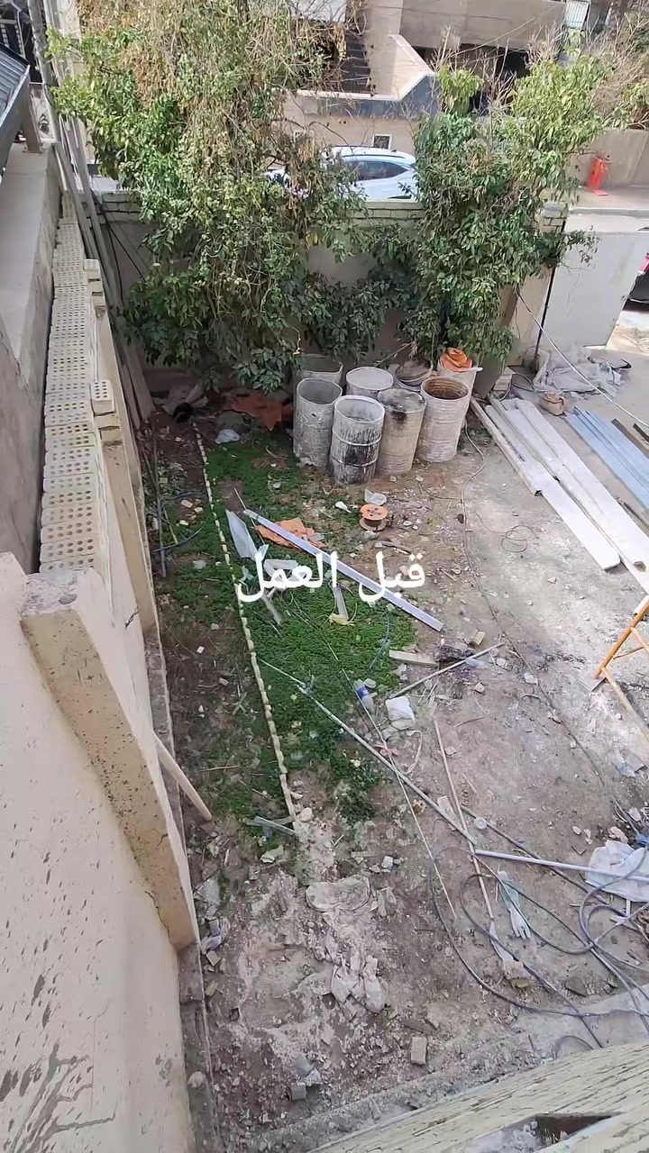 تنفيذ حديقة بمنطقة الغزالية بمساحة 6.5×7.5 متر
مستعدون لتصميم وتنفيذ الحدائق ،الشلالات ،النافورات 
معالجة الثيل التالف ،الاشجار والنخيل
 تبديل ومعالجة التربة الزراعية 
للتواصل واتساب او اتصال 
***********
***********
