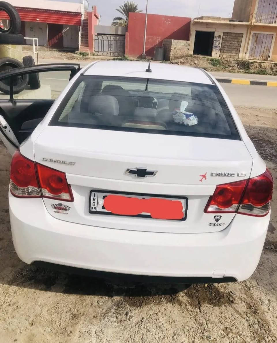 للبيع
شوفرليت كروز 2012 رقم سليمانية انكليزي بأسمي

محرك 18 خليجي

ماشية 230 الف

ضرر جاملغ وشبر بالباب مال السكن عكس السايق

سيارة نظيفة تبريد تدفئة شغالات 

بأسمي سنوية لل2027

مكاني صلاح الدين الشرقاط

السعر 80 وبيها مجال
***********
