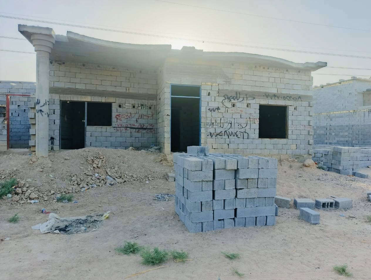 السلام عليكم بيت للبيع زراعي المساحه 200 نهايه ابو حلوه قرب ساحة التشابيه بناء جديد المنطقه عابر عليها كيبل الكهرباء السعر 34  ***********
