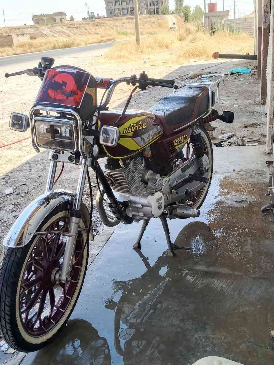 موطور للبيع ✅
نامه برو 2024✅
شرط ما مفتوح ✅ 
محرك نشاطه فول ✅ 
حجم المحرك200✅
السعر675وبي مجال بسيط✅

الرقم
***********
القياره /الحاج عليي/
