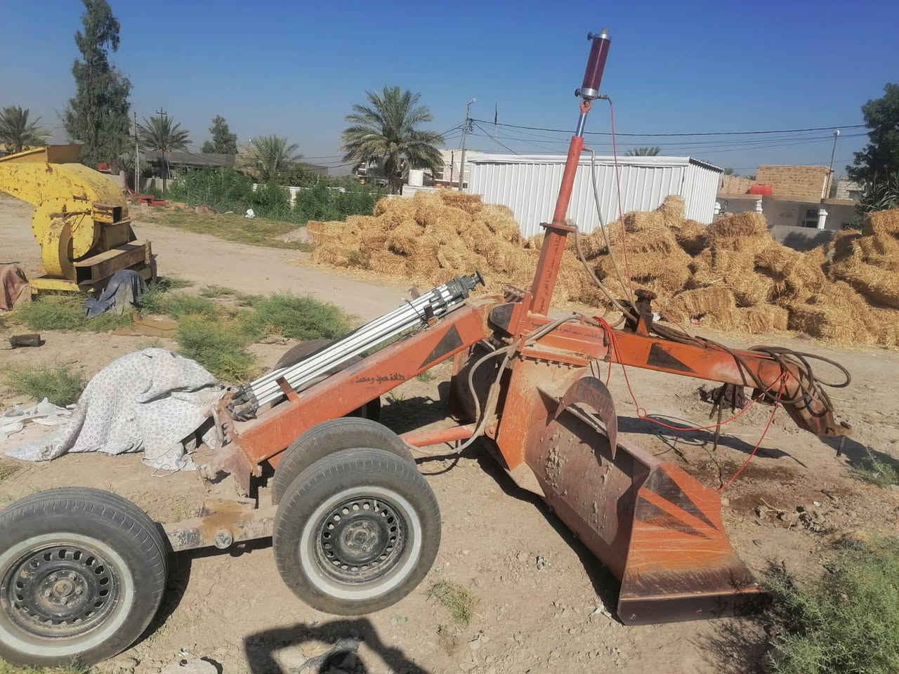 سلام عليكم معدلان ليزر للبيع العرض 3له ربع الرتفاع 70 وجهاز باكستاني وتخم تاير معدلان جاهز للعمل الستفسار على هاذه الرقم ***********
