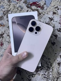 iPhone 16 Pro Max ايفون 16 برو ماكس للبيع ذاكرة 256 بطارية 100 نموذج M...