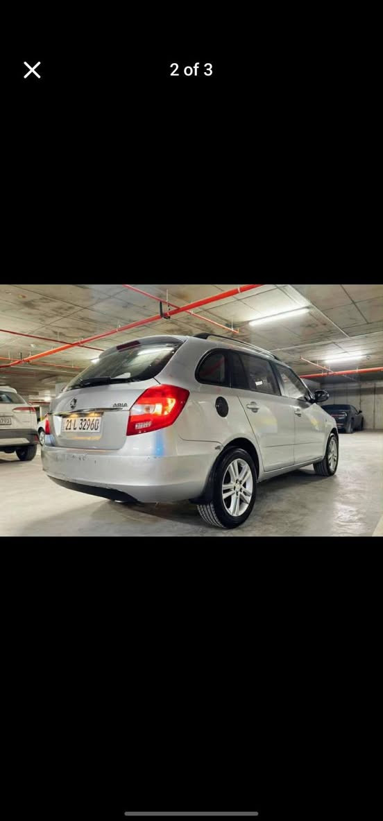 سکۆدای فابیا
مۆدێل 2014  سفری کوردستان 

دەعامی بۆ دەعامی بۆیاخی نیە تەنها دوسێ پەلە ساردی بچوکی هەیە

مەکینەو گێڕی کەپسە نەکراوەتەوە 

٤جام کارەبایە  ئیستەیتەو تابلۆ و ساڵانەی تازەیە 

تازە چوارتایەی بۆگۆراوە سێرڤسی گێڕو مەکینە کراوە 

سەیارەیەکی پاک و خاوێنەو ماڵی دۆستە 

8700$ کەمێک مامەڵەی تیایە

***********
