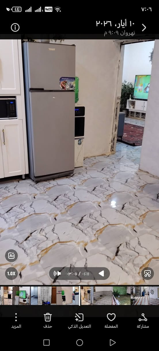 السلام عليكم بيت للبيع مساحة نص دونم مساحت البناء ٢٥٠ بيت بناء جديد مكانه قرب السيطره مال النهروان بنزلت السواعد سعر البيع ٦٥
للتواصل ***********
