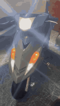 مرخصت الادمن دراجة جيتي ار لون اسمنتي مميز دراجة خير من الله وما مقصرة...