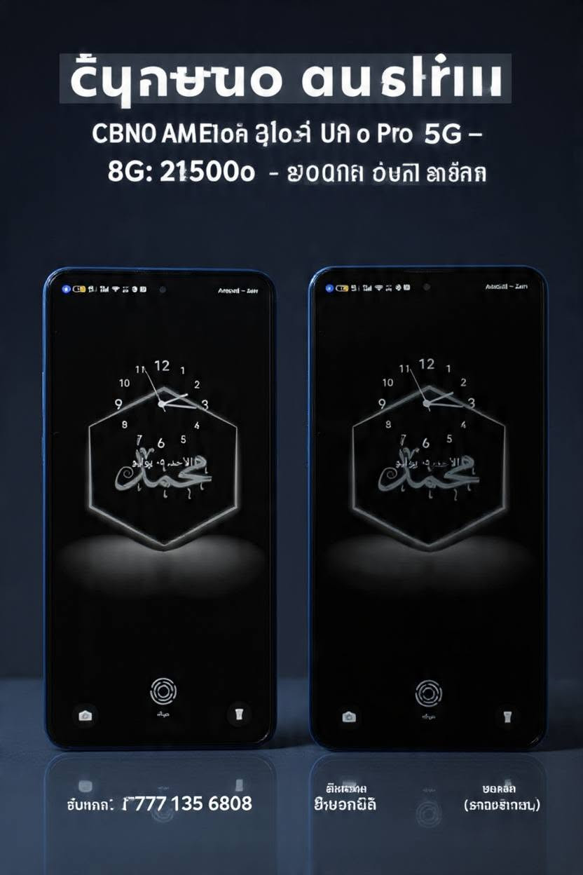 للبيع جهاز TECNO CAMON 20s Pro 5G
اللون: ازرق

المواصفات:
- الرام: 8GB 
- الذاكرة: 256GB
- المعالج: Dimensity 8020 5G
- الشاشة: 6.67 انش AMOLED 120Hz
- الكاميرا: 64MP + 32MP سيلفي
- البطارية: 5000mAh

الحالة:
الجهاز شغال 100% بدون اي مشاكل
الشاشة سليمة 100% ونضيفة
الملاحظة: الظهر بيه تقشير تجميلي والشاصي بيه احتكاك بسيط. مأثر فقط على الشكل

الملحقات: الجهاز فقط
المكان: كركوك
السعر: 200 الف دينار وبيه مجال بسيط

للتواصل واتساب فقط***********
