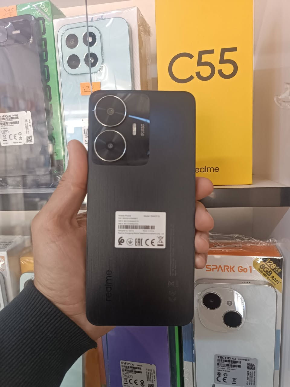 اللهم صل على محمد وال محمد وعجل فرجهم ياكريم 🤲 
رمضان كريم وكل عام وانتم بخير وصحه وعافيه على الجميع 🌹
معرض رنوش للاجهزه الكهربائيه 💕
يقدم 🌷
مستخدم 
ريلمي c55
ذاكره 256 
عشوائي 8+8🔥
ملحقات كامله 
نضافه 💯
سعر 140 الف فقط 
عنوان سده هنديه معرض رنوش للاجهزه الكهربائيه والموبايلات مدرسه الازدهار مقابيل مفوضيه ♥️🌹 
للحجز والاستفسار يرجى الاتصال على الرقم التالي أو المراسله واتساب او ماسنجر 
***********
***********
