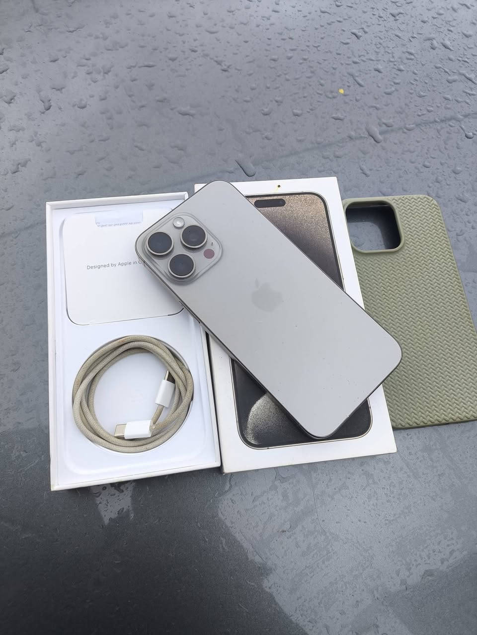 IPHONE 15 PROMAX  

 نرخى مليون  و 100 هه زار 
زه مان شه ريكه ى ماسته ر عه ره بى
زاكيره 256  باترى 88 خاوينى 100% 
كامل   ئه شيا بي عه يب  و نه كراوه به زه مان 2رؤژ  گه ياندن هه يه 
***********
***********
------------------------------------------------------------------------------------
IPHONE 15 PROMAX 
سعره مليون و 100 الف
 ضمان شركة ماستر عربى
ذاكره 256  بطارية🔋 88  نظافه 100%   
 غراضه كامل مابيه عيب   و مامفتوح  بضمان يومين الفحص
متوفر توصيل
***********
***********
