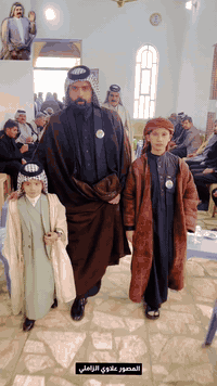 الشيخ مجاهد ال عليم ال صميدع ال زياد  والشيخ حسن زاهد ال عليم ال صميدع...