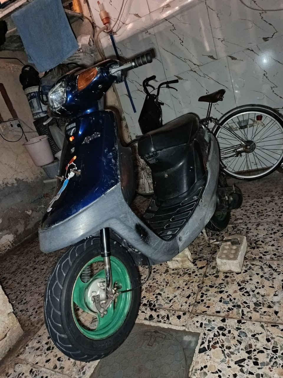 دراجه بطه ياباني نضيفه للبيع شلعه ومعدل السعر ١٣٥ العنوان بغداد ابوغريب ***********
