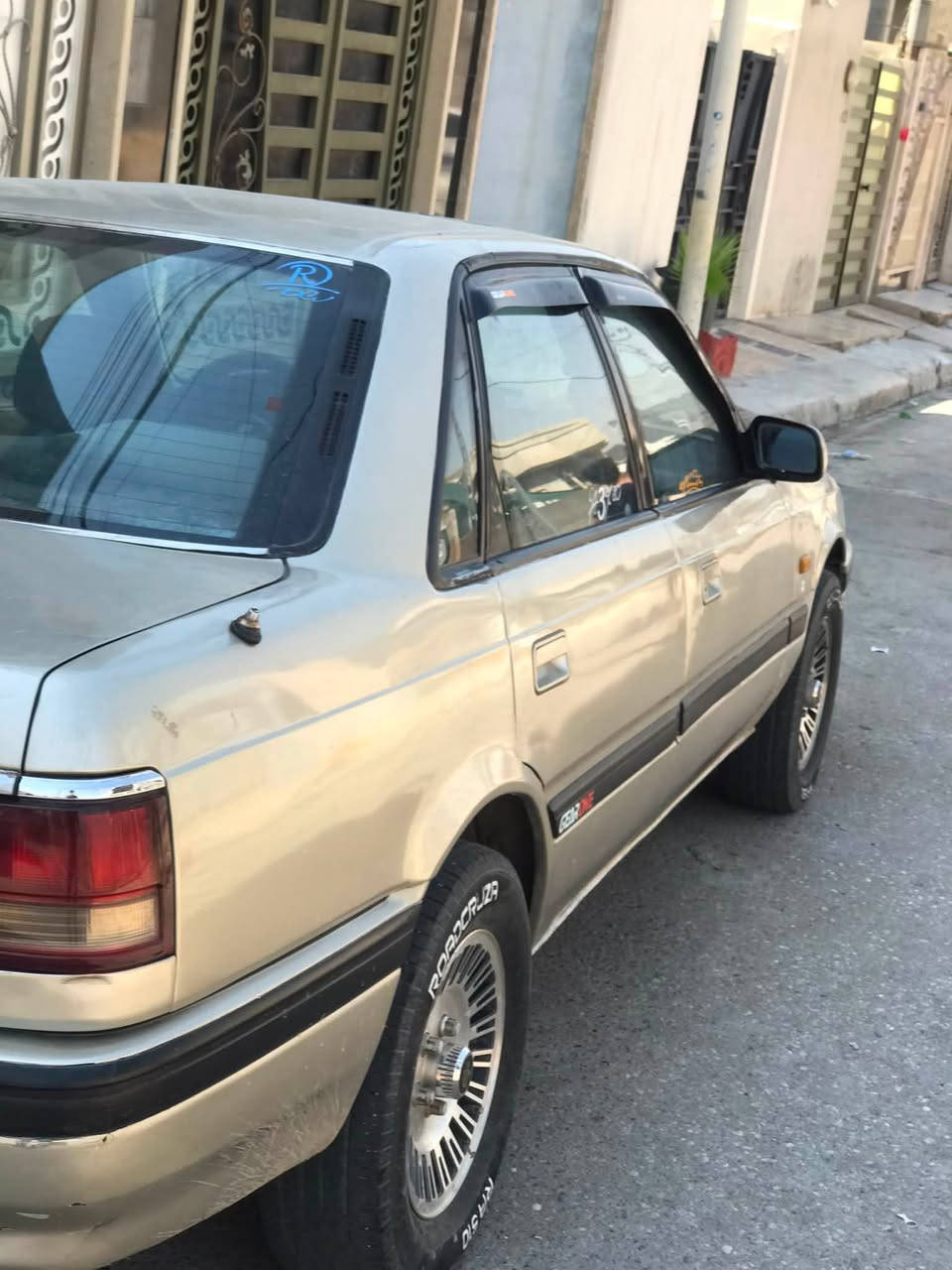للبيع مازده 626  موديل 1990محرك 8 بخ صبغ عام جماليه رقم نينوى مسطره  تحويل مباشر كير عادي محرك شرط كير شرط تبريد ما بيها سعر 42 وبيها مجال رقمي ***********
