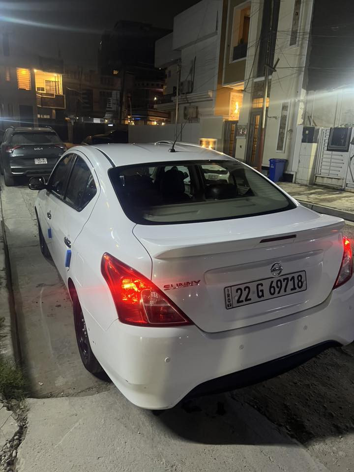 السلام عليكم 
للبيع نيسان سني 2021 هندي
مكفولة من الصبغ فقط شخط معدل بارد ومكحل 
ماشية ٩٧
رقم اربيل بسمي 
مكاني بغداد نفق الشرطة 
للاستفسار ***********
السعر 113
