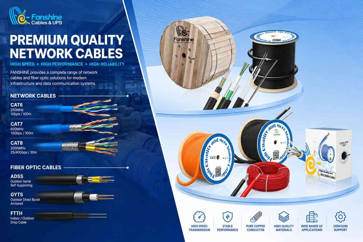 Power your business with reliability and innovation ⚡
Welcome to cooperate with Fanshine — your trusted partner for UPS & Cable🌹🌹🌹


**إذا كنت صاحب هذا الإعلان وتريد حذفه لأي سبب، رجاءا أرسل رسالة إلى الدعم الفني**