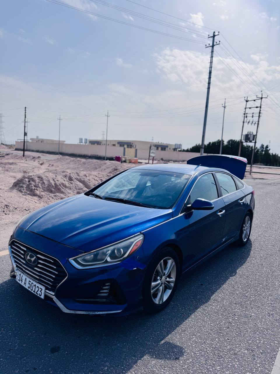 سوناتا 2018 وارد رقم  بصره  سنويه ل2030 بأسمي تحويل مباشر فول مواصفات 1/1 كل المواصفات بيها ماعدا الفتحه سونار مع النشر السياره داخله اكلين طخه بالدعاميه  قطعه الجاملغ الايسر مصبوغه فقط بصمه تشغيل وصندوق وبيبان ذكي ورادارات نقطه عمياء كامره خلفيه تبريد بلكشنات وبعد بيها عده مواصفات /السعر 139 مجال بسيط الاستفسار 
*********** اتصال
*********** واتساب
