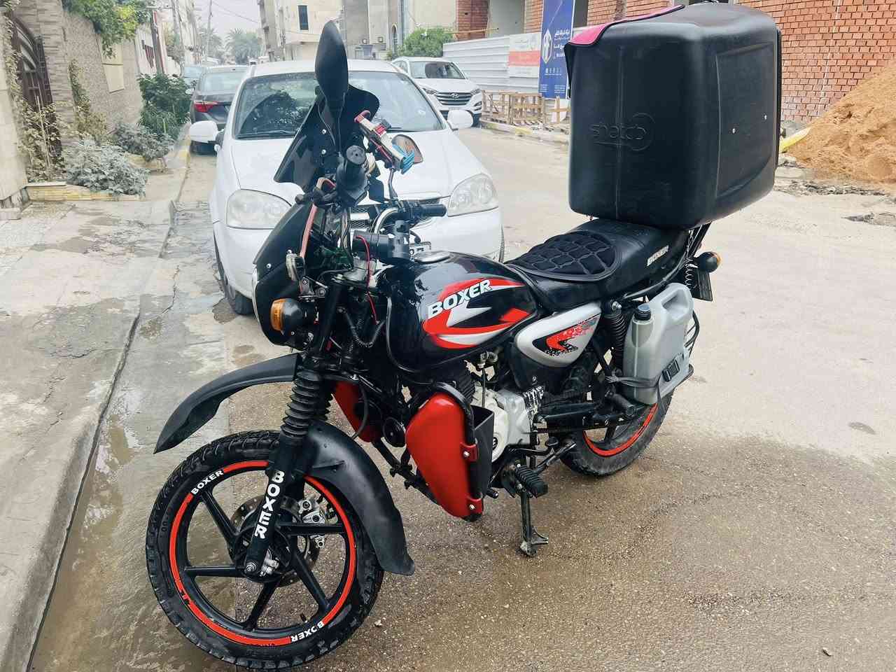 بوكسر 2023 مرقمه مشروع وطني  اصولي سنويه ب اسمي تحويل ثاني يوم إذا تريد بيها تبخير الدراجه تبخر عدادالسرعه مايشتغل واكف داجه نضيفه جدا بس  بيها تبخير سعرها 2 مليون وبيها مجال شي بسيط الي يحب يستفسر يجي واتساب ***********
