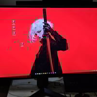 شاشة lg ultragear 2k 27 180 zh نظافة 99 كاملة ملحقات سعر 300 الف  تواص...