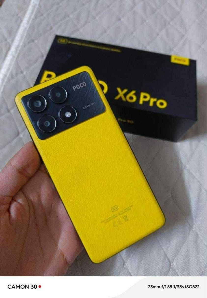 سلام عليكم
بوكو X6 برو 5G
ذاكرة 512-24
بوبجي 120 فريم سلاسة وجودة 
غراضة كلها كاملة جديد الجهاز 
غني عن التعريف جهاز قوي 
السعر350 قفل  
بغداد 
***********

