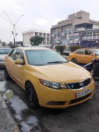 كيا فورتي 2010 وارد كندي بيه جاملغ امامي جهة السايق رقم بغداد انكليزي ...