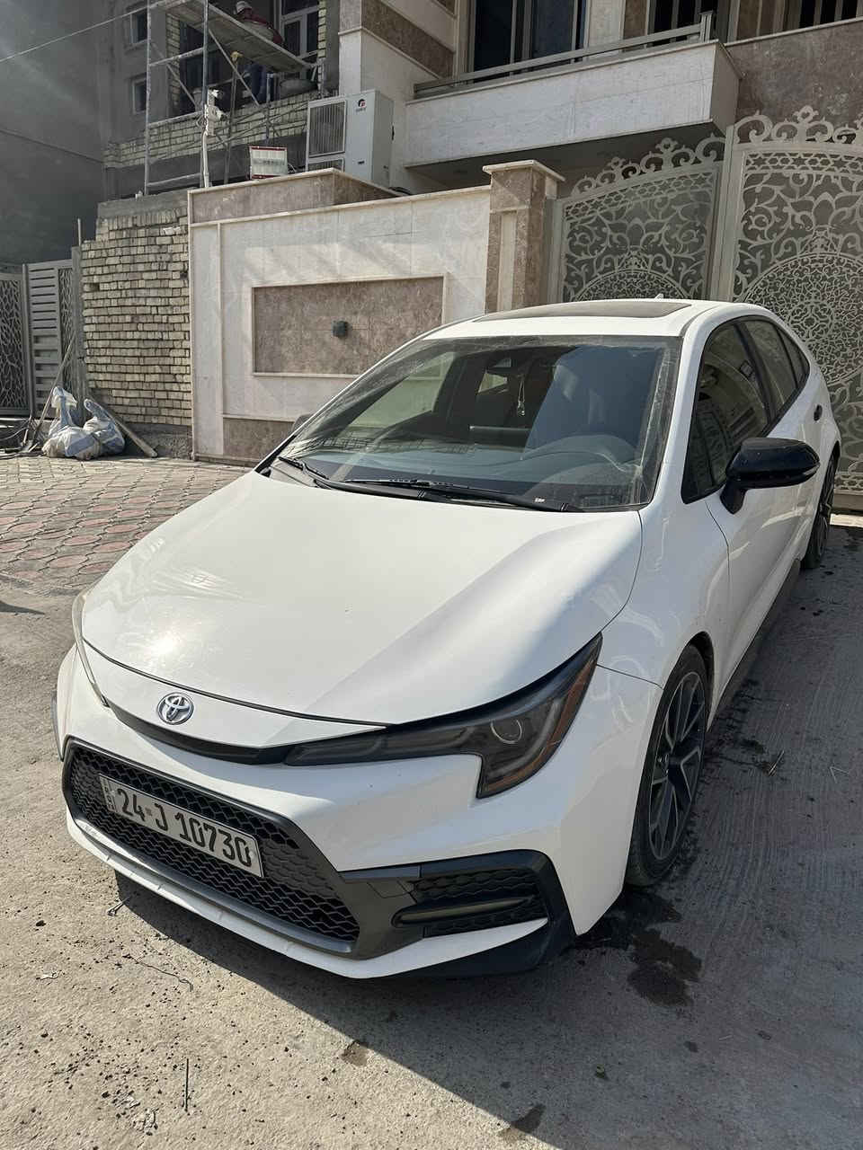 السلام عليكم
كورلا موديل 2020 
فول مواصفات 
ماشية 54 الف 
صور الحادث مبين 
وبيها سونار 
رقمها #دهوك
السعر 140$ 
لتواصل عبر الواتساب ***********
