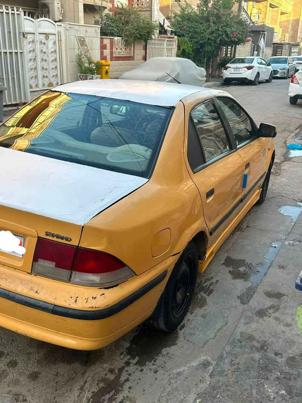 سمند 11 ناطقه بسمي بغداد انكليزي مكينه كير تبريد تدفئه خير من الله تريك وين ميعجبك سياره بدون ضربه وصبغ وتبديل بلاديه كهربائيات كلها شغاله وبلاد تخم تايرات جدد صدر نضيف دوشمه وكاعيات جدد السعر 29 بيها مجال شراي مكاني بغداد الاستفسار على الرقم ‏‪***********‬‏
