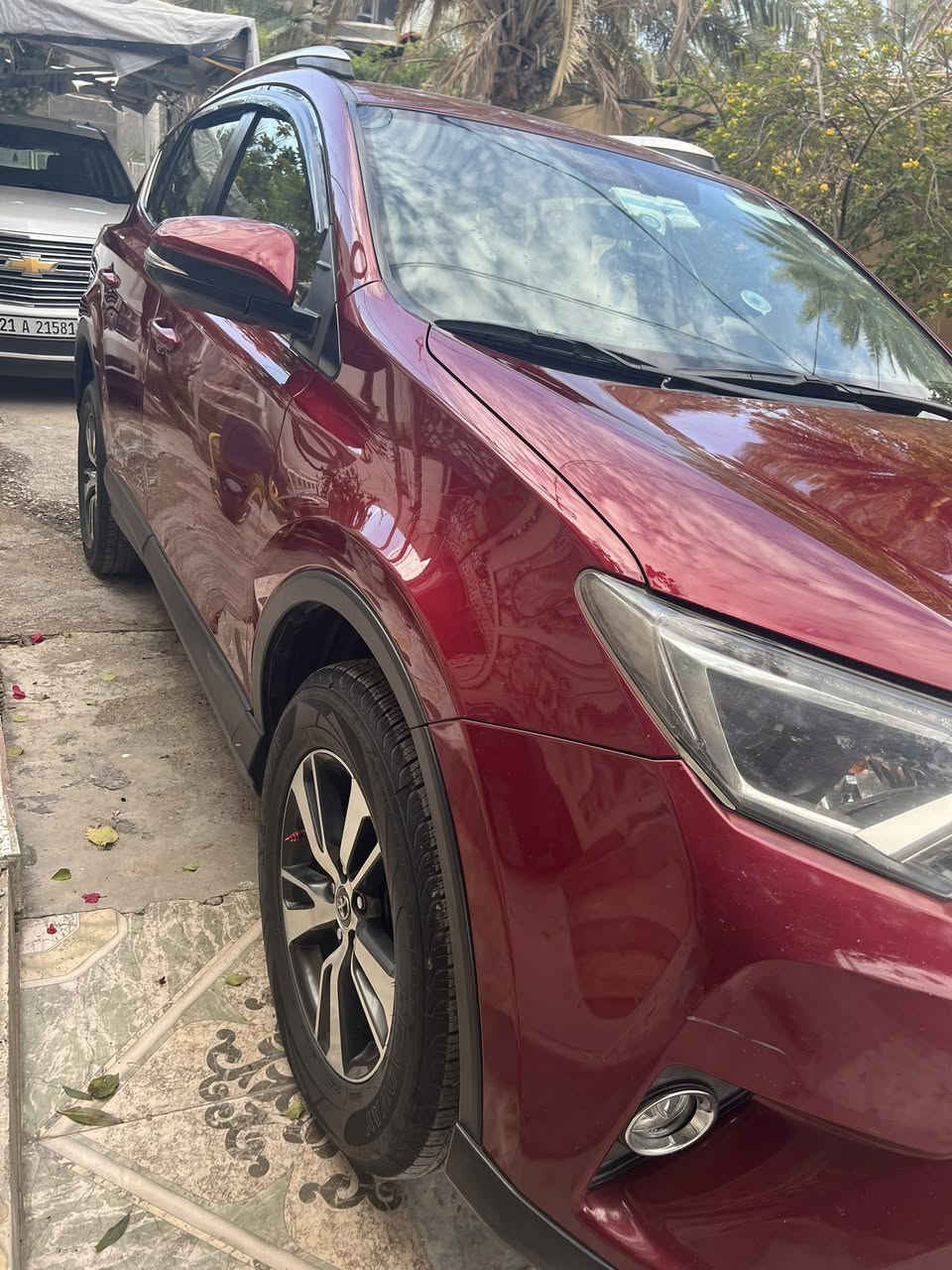 السلام عليكم
راف فور 2018 فئة ex خليجي ماشية 92000km مكفولة من الصبغ جاهزة من كل النواحي السعر 175$ عنواني ديالى 
الرقم للأستفسار***********
