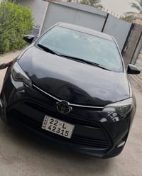 للبيع كورلا 2017 وارد كندي محرك 1800 اللون اسود رقم اربيل بأسمي الهزة ...