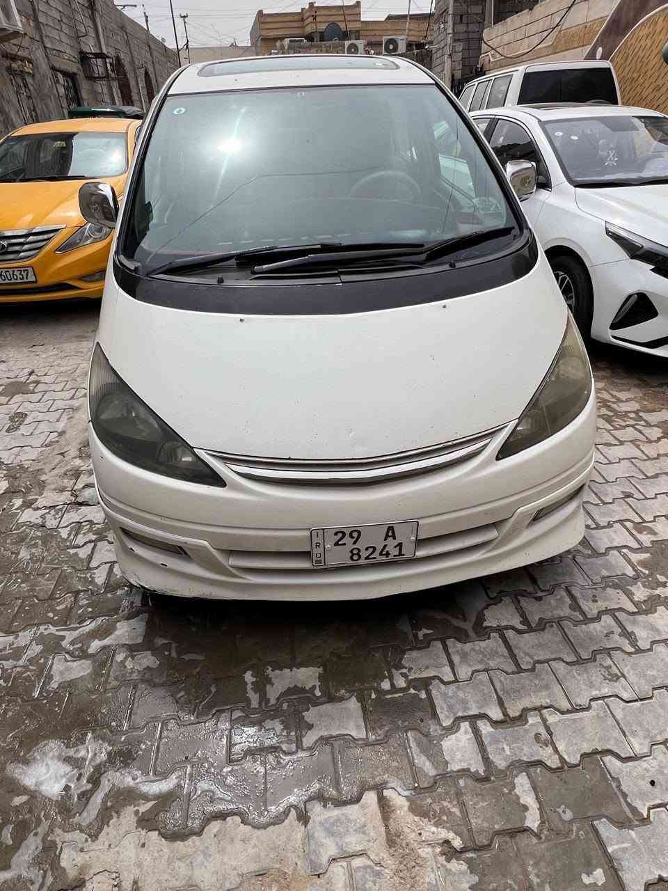 تويوتا أستما 7 راكب 
مديل 2000 محور
سياره جاهزه من كلشي حداديه تبريد 3قطع تخم تاير 
محرك 6 سلندر مكفوله من الضربه والكصه ونقل الجثه 
70 ورقه وبيها مجال ***********
مكان سياره البصره
