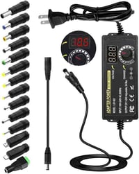 محول DC 3–24 فولت • حتى 3 أمبير • 14 راس ميكرو/تايب‑سي