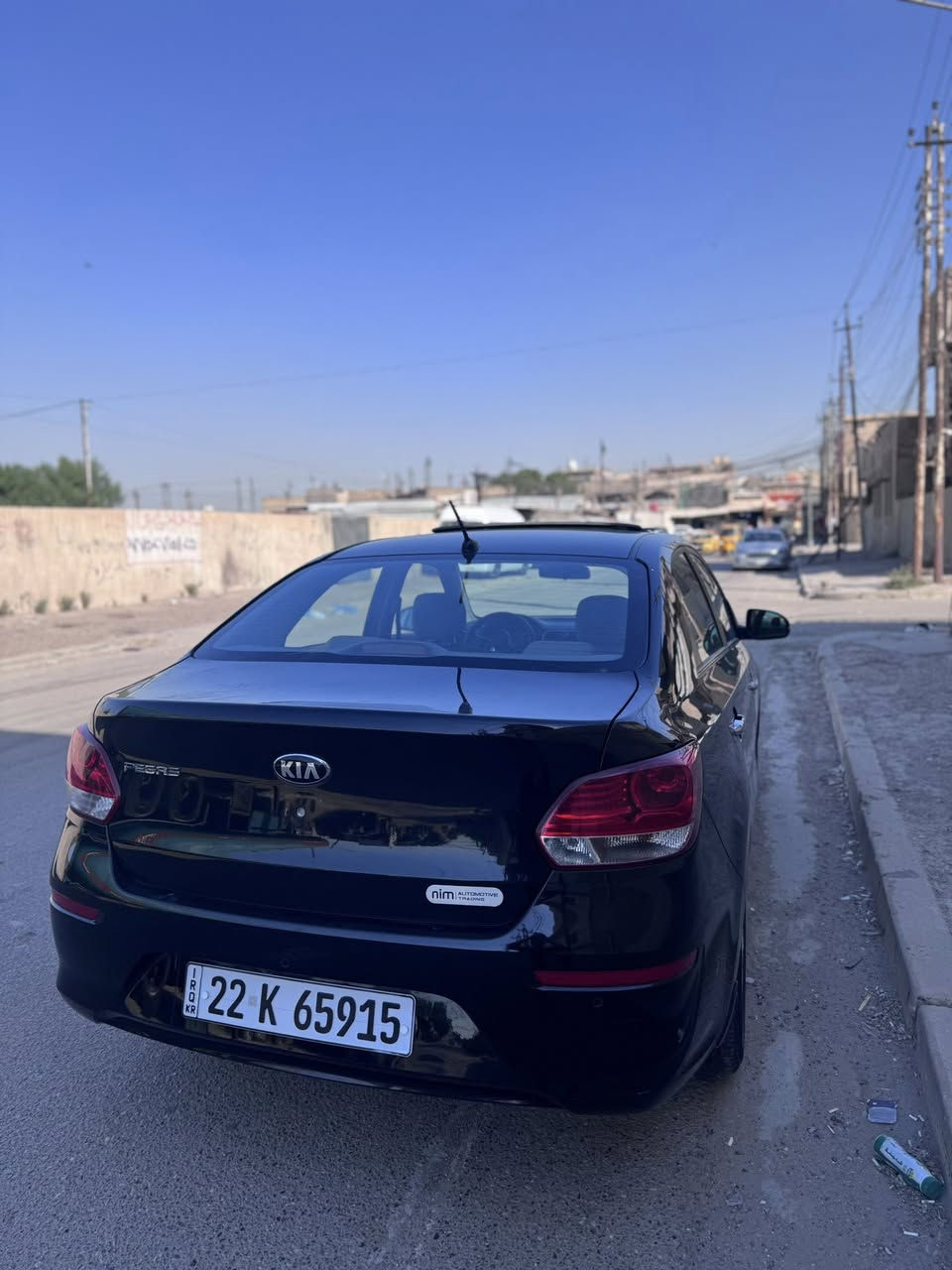 من رخصه صاحب المنشورkia.
كيا بيكاس 2021 nim

فول مواصفات 

فتحه سقف 

تحكمات استرين 

كشنات لونين

يدات نيكل 

كامره وحساس خلفي 

بروجكترات 

شاشه تدعم كار بلي 

السياره بدون صبغ مكفوله  عده رصعه زغيره 

رقم اربيل 

تحويل أو كاله اني حاضر 

اي استفسار ***********

السعر المطلوب 100$ بيها مجال بسيط 

مكانها  بغداد حي الاعلام
