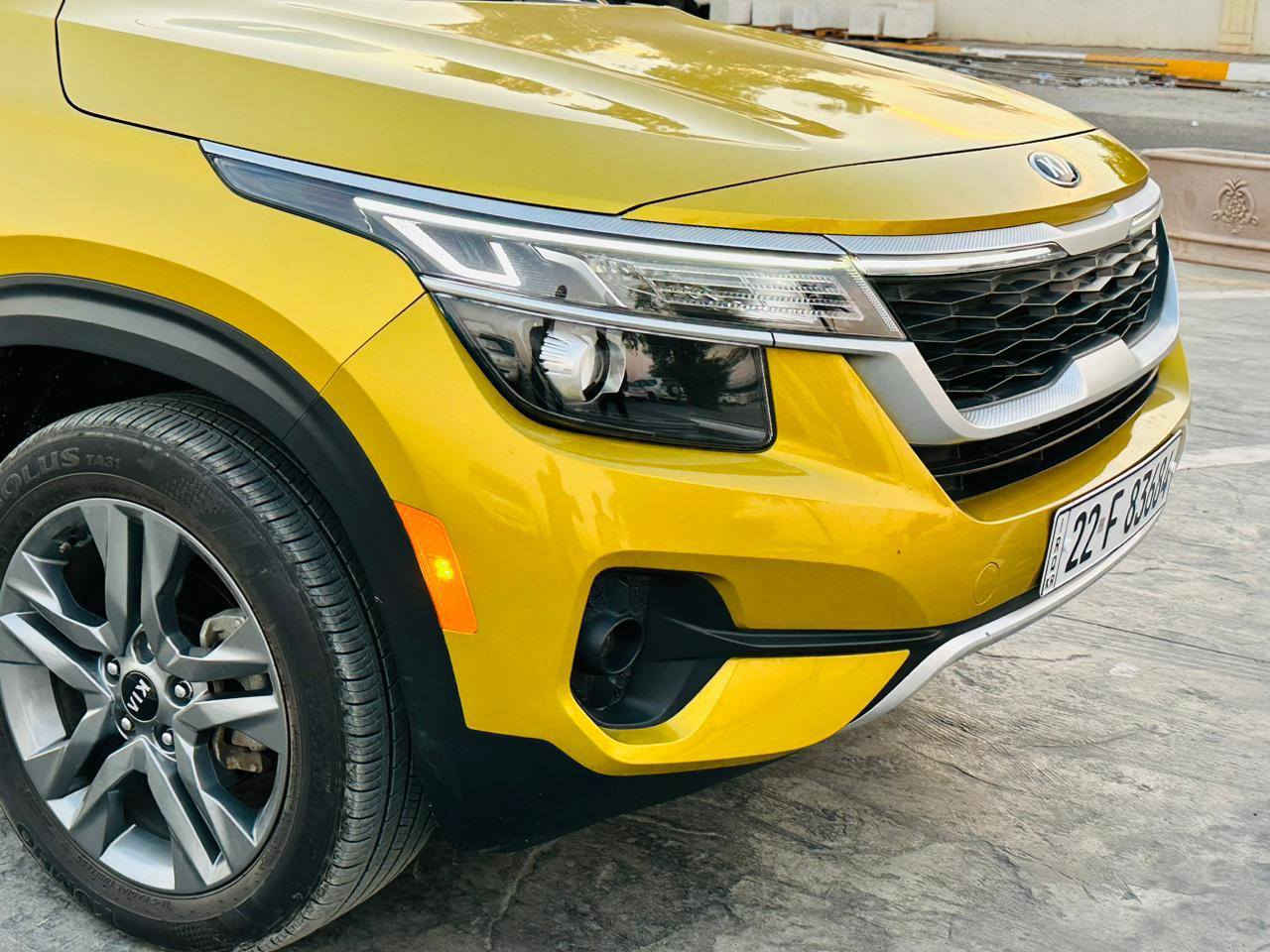 السلام عليكم 
كيا سيلتوس 2021 لون ذهبي 
محرك 2000 دوش ماشية 76 ميل 
صور السونار موجوده 👇
السعر 139 وبيه مجال بسيط 
للاستفسار ***********
