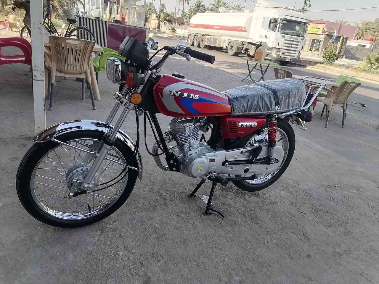 دراجه مديل2027 صار شهر طالعه من المعرض مكاني كربلاء طوريج سعر750 وبيه مجال قليل ***********
