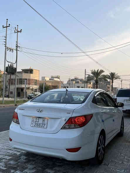 اكسنت 2015 خليجي محرك 1600 دوش دبل قطرة رقم بغداد الدولي الجديد باسمي سنوية وهزة جديدة فول مواصفات فتحة سقف اشاير بالمري ويل كب كروم داخل لونين شاشة اندرويد كامرة خلفية السيارة جديدة ممتعوبة ماشية 120 الف كيلو تخم تاير باتري جديد صدر امامي خلفي جديد تبريد ثلج عليها ادامة كاملة بدون نقص بيها قطعتين ونص صبغ اثر شخوط بدون دواخل 

السعر 109 وبيها مجال بسيط 
هاتف ***********
العنوان بغداد المنصور
