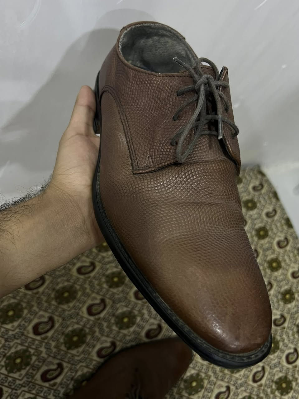 حذاء جلد طبيعي ماركه عالميه نظافه 95% قياس 41 ستندر تلبس قياس 42 رجل ناعمه صناعه هنديه فاخره سعر 30 الف فقط تنباع ب الباله ب ٦٠ و ٥٠


**إذا كنت صاحب هذا الإعلان وتريد حذفه لأي سبب، رجاءا أرسل رسالة إلى الدعم الفني**