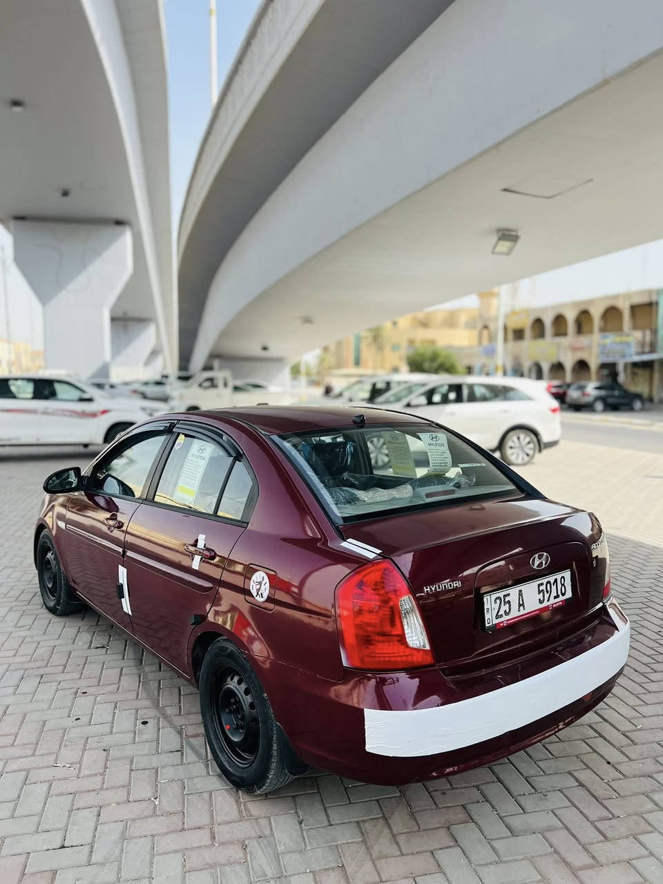 سعر مناسب جدآ (69$)وبيها مجال بصيط !!!
اكسنت 2006رقم كروكوك انكليزي سنويه لل30
كير اوتو كير محرك شرط تخم تاير جديد 
صدر خلفي امامي جديد تبريد ثلج ❄️ تدفئه
صبغ عام جماليه بدون ضربه شرط الفحص !!

69$وبيها مجاال!!!!

***********
