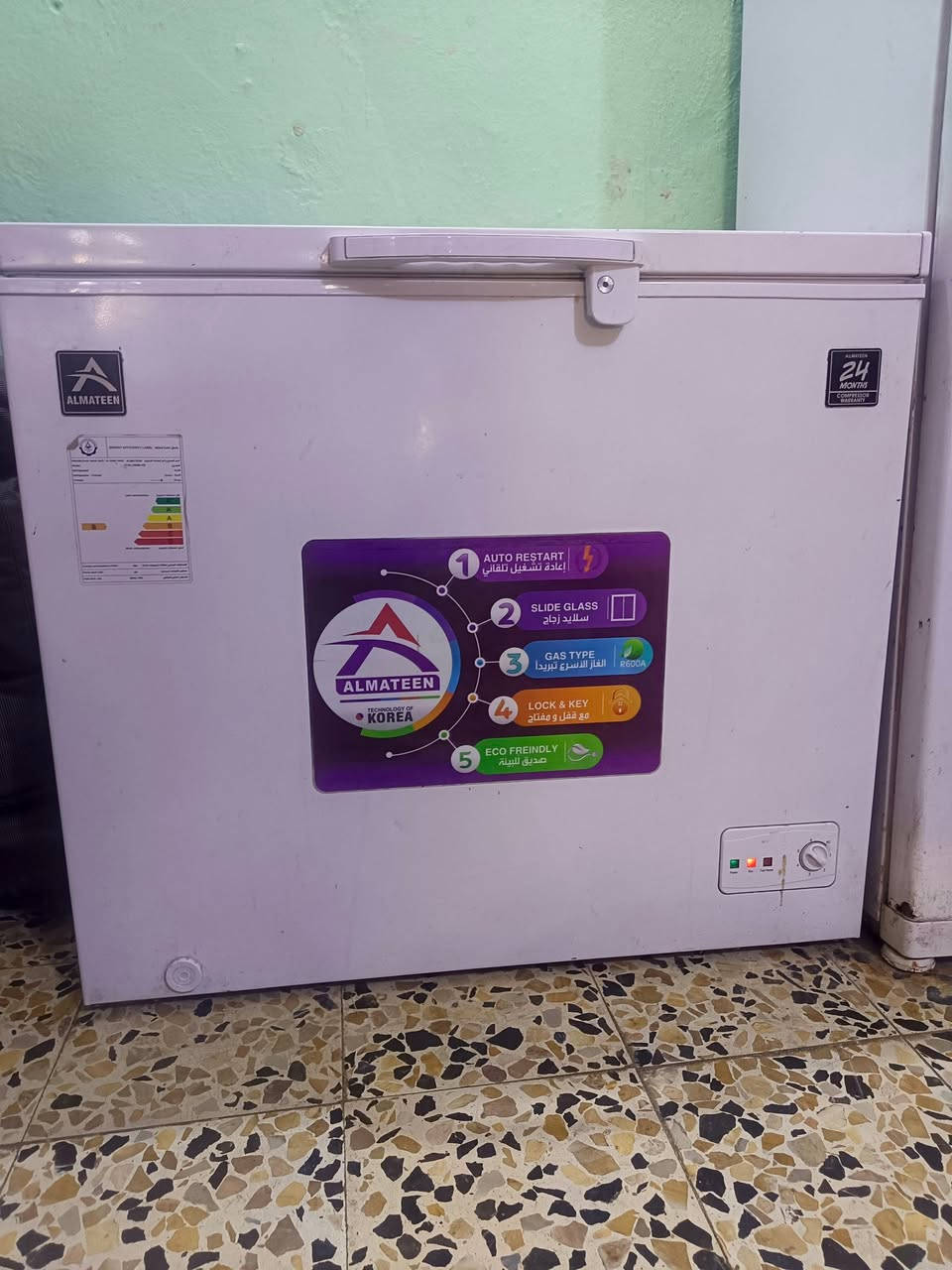 السلام عليكم مجمد للبيع مستخدمه كلش قليل شرط الفحص وتجميد السعر 175وبيه مجال قليل الشراي يتصل ***********
